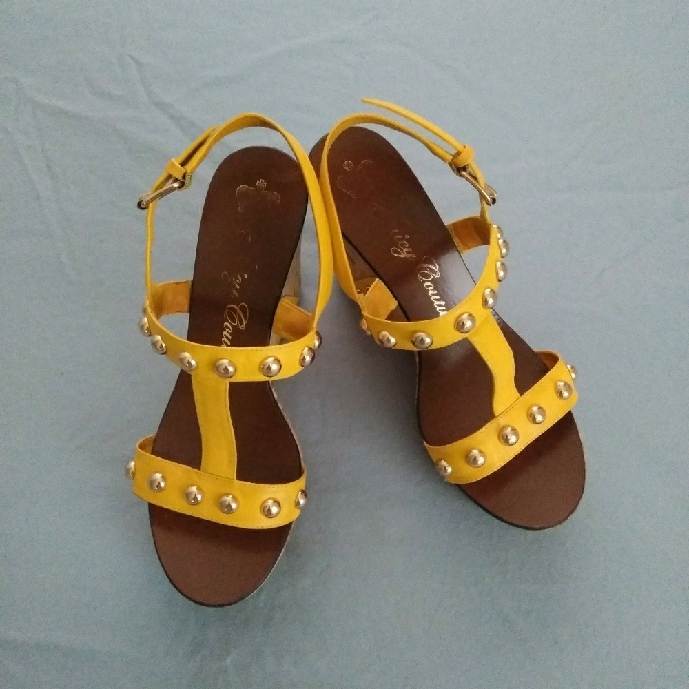 Juicy couture stud platform